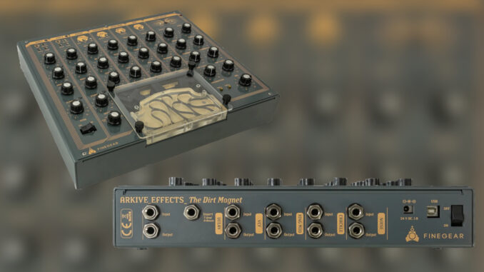 Finegear The Dirt Magnet: το αναλογικό multi‑FX με κασέτα delay είναι διαθέσιμο τώρα